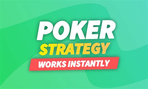 Poker Strategy 2022 .
